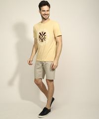 Camiseta-Masculina-Remos-Flocado-Manga-Curta-Gola-Careca-Mostarda-9961759-Mostarda_3