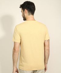 Camiseta-Masculina-Remos-Flocado-Manga-Curta-Gola-Careca-Mostarda-9961759-Mostarda_4