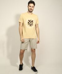 Camiseta-Masculina-Remos-Flocado-Manga-Curta-Gola-Careca-Mostarda-9961759-Mostarda_5