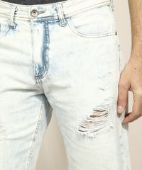 Bermuda-Jeans-Masculina-Slim-Destroyed-Branca-9962616-Branco_4