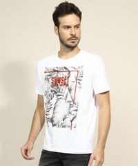 Camiseta-Masculina-Folhagens--Sunset---Paradise-Adventure--Manga-Curta-Gola-Careca-Branca-9970409-Branco_1
