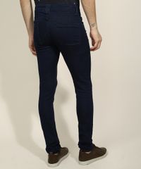 Calca-Jeans-Masculina-Skinny-com-Bolsos-Azul-Escuro-9964034-Azul_Escuro_2