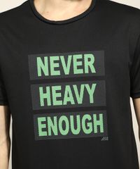 Camiseta-Masculina-Esportiva-Ace--Never-Heavy-Enough--Manga-Curta-Gola-Careca-Preta-9968645-Preto_2