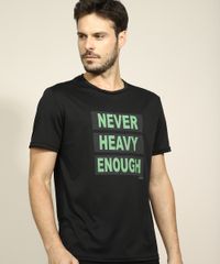 Camiseta-Masculina-Esportiva-Ace--Never-Heavy-Enough--Manga-Curta-Gola-Careca-Preta-9968645-Preto_5