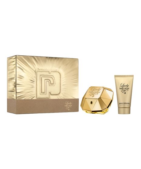 Kit-Paco-Rabanne-Lady-Million-Feminino-Eau-De-Parfum-50ml---Hidratante-Corporal-75ml---1-Unidade-Unico-9975560-Unico_1