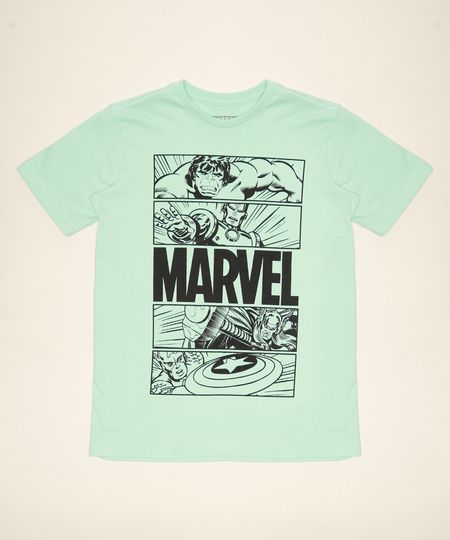 Camiseta-Juvenil-Os-Vingadores-Manga-Curta-Verde-Claro-9967032-Verde_Claro_1