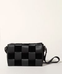 Bolsa-Feminina-Transversal-Tresse-com-Textura-Preta-9945785-Preto_1
