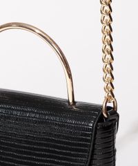 Bolsa-Feminina-Transversa-Cobra-com-Corrente-e-Alca-de-Metal-Preta-9915799-Preto_6