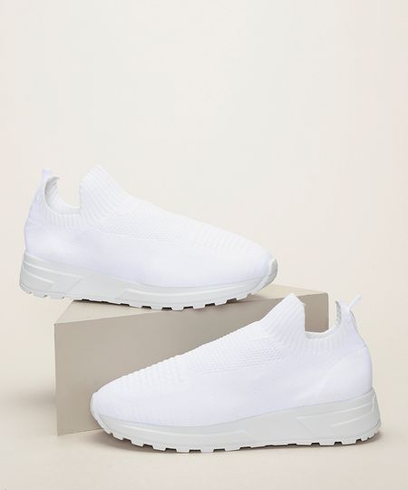 Tenis-Feminino-Oneself-Meia-Branco-9971268-Branco_1