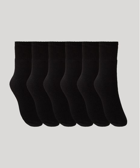 Kit-de-6-Meias-Masculino-Trifil-Esportiva-Cano-Medio-Atoalhado-Preto-9974596-Preto_1