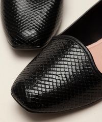 Sapatilha-Feminina-Moleca-Bico-Quadrado-Texturizada-de-Cobra-Preta-9972734-Preto_3