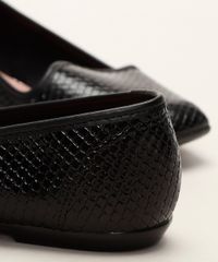 Sapatilha-Feminina-Moleca-Bico-Quadrado-Texturizada-de-Cobra-Preta-9972734-Preto_6