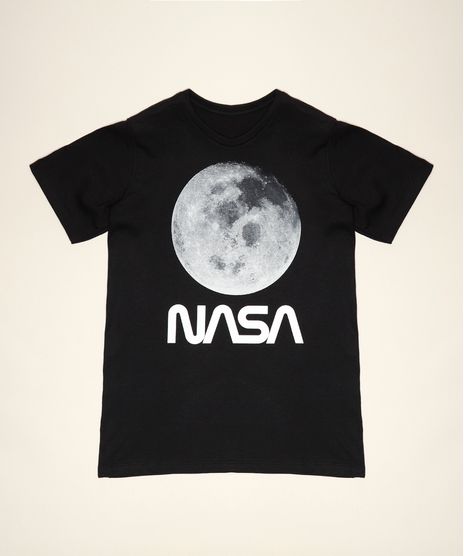 Camiseta-Juvenil-NASA-Manga-Curta-Preta-9967039-Preto_1
