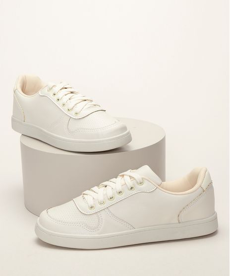 Tenis-Feminino-Oneself-com-Recortes-Bege-Claro-9971243-Bege_Claro_1