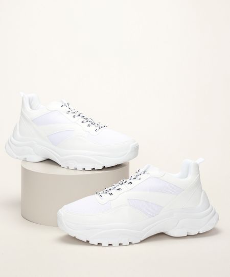 Tenis-Masculino-Oneself-Chunky-com-Recorte-Branco-9971428-Branco_1 Tenis-Masculino-Oneself-Chunky-com-Recorte-Branco-9971428-Branco_1