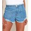 Short-Jeans-Feminino-Cintura-Alta-Lateral-Curta-com-Barra-e-Cos-Desfiados-Azul-Claro-9971815-Azul_Claro_1