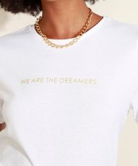 Blusa-Feminina--We-Are-the-Dreamers--Metalizada-Manga-Curta-Decote-Redondo-Off-White-9968000-Off_White_2