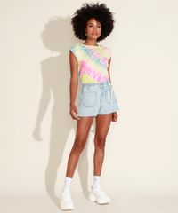 Short-Jeans-Feminino-Mom-Clochard-Cintura-Alta-com-Barra-a-Fio-e-Cinto-Cadarco-Azul-Claro-9971204-Azul_Claro_3