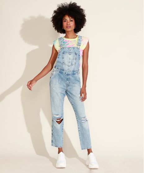 Macacao-Jeans-Feminino-Relaxed-Destroyed-Marmorizado-Azul-Claro-9971874-Azul_Claro_1
