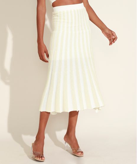 Saia-de-Trico-Feminina-Midi-Plissada-Listrada-com-Lurex-Off-White-9957268-Off_White_1