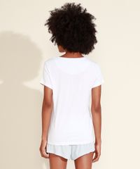 Pijama-Feminino-Snoopy-com-Estampa-de-Poa-Manga-Curta-Branco-9958297-Branco_4