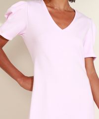 Vestido-de-Moletom-Feminino-Curto-Manga-Bufante-Rosa-Claro-9961292-Rosa_Claro_4