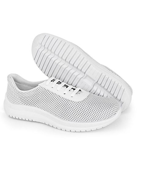 tenis branco feminino esporte