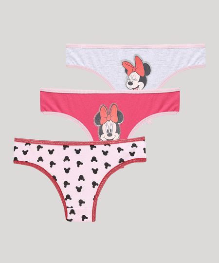 Kit-de-3-Calcinhas-Infantis-Minnie-Multicor-9946909-Multicor_1