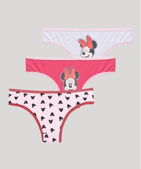 Kit-de-3-Calcinhas-Infantis-Minnie-Multicor-9946909-Multicor_1