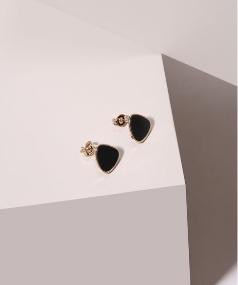 Brinco-Feminino-Folheado-Pequeno-Gota-em-Resina-Dourado-9945083-Dourado_1