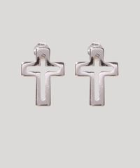 Brinco-Feminino-Folheado-Crucifixo-Vazado-Prateado-9945082-Prateado_2