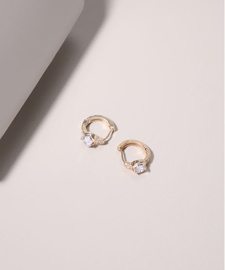 Brinco-Feminino-Folheado-Argola-Pequena-com-Zirconia-Dourado-9945086-Dourado_1