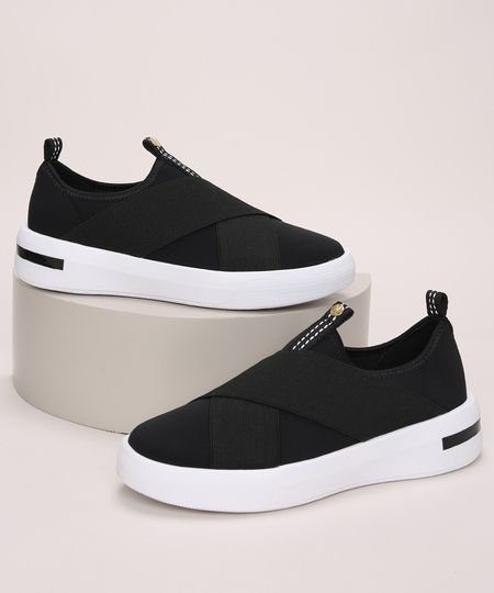 Tenis-Feminino-Vizzano-Knit-com-Elastico-Cruzado-Preto-9973021-Preto_1