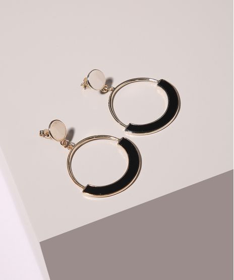 Brinco-Feminino-Folheado-Argola-Com-Resina-Dourado-9945084-Dourado_1