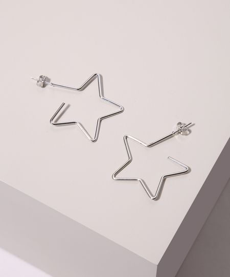 Brinco-Feminino-Folheado-Estrela-Vazada-Prateado-9945085-Prateado_1 Brinco-Feminino-Folheado-Estrela-Vazada-Prateado-9945085-Prateado_1