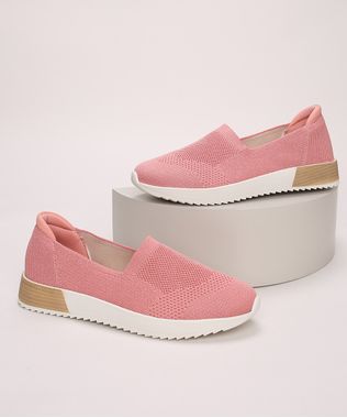 Tenis-Slip-On-Feminino-Modare-Knit-Rosa-Escuro-9972980-Rosa_Escuro_1