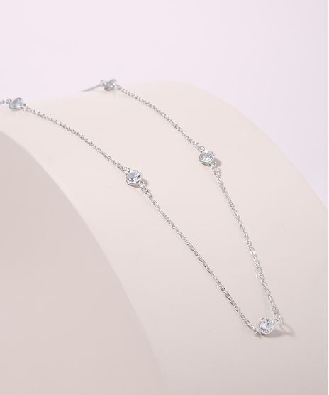 Colar-Feminino-Folheado-Alongado-com-Pingentes-Prateado-9945093-Prateado_1