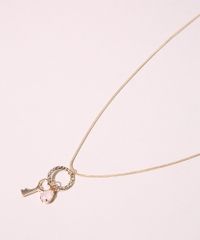 Colar-Feminino-Folheado-Alongado-com-Pingente-de-Chave-Dourado-9945096-Dourado_3
