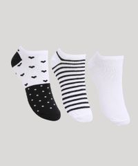 Kit-de-3-Meias-Feminino-Cano-Baixo-Estampado-Coracoes-e-Listrado-Multicor-9971062-Multicor_1
