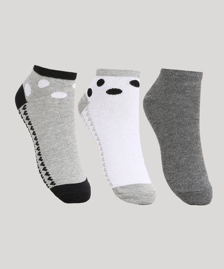 Kit-de-3-Meias-Feminino-Cano-Baixo-Estampado-Coracoes-Multicor-9971064-Multicor_1