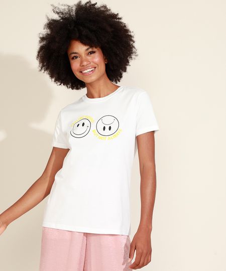 T-Shirt-Feminina-Mindset--Feeling-Good--Manga-Curta-Decote-Redondo-Off-White-9973878-Off_White_1 T-Shirt-Feminina-Mindset--Feeling-Good--Manga-Curta-Decote-Redondo-Off-White-9973878-Off_White_1