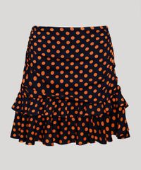 Saia-Feminina-Mindset-Curta-Estampada-de-Poa-com-Franzido-e-Babado-em-Camadas-Azul-Marinho-9975454-Azul_Marinho_6