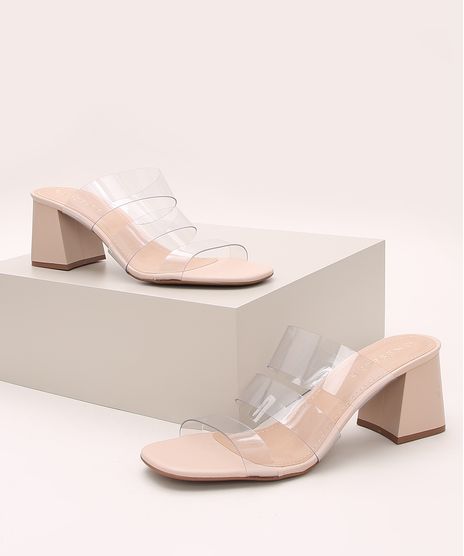 Tamanco-Feminino-Oneself-Salto-Bloco-Medio-com-Tiras-em-Vinil-Bege-9973442-Bege_1
