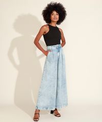 Calca-Jeans-Feminina-Mindset-Pantalona-Cintura-Super-Alta-Marmorizada-com-Pregas-Azul-Claro-9950462-Azul_Claro_3