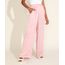 Calca-Feminina-Mindset-Pantalona-Cintura-Super-Alta-Acetinada-com-Bolsos-Rosa-Claro-9975478-Rosa_Claro_1