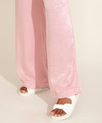 Calca-Feminina-Mindset-Pantalona-Cintura-Super-Alta-Acetinada-com-Bolsos-Rosa-Claro-9975478-Rosa_Claro_5