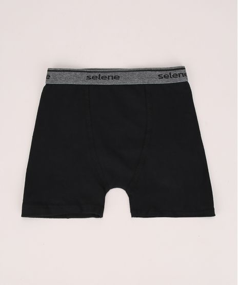 Cueca-Infantil-Selene-Boxer-Preta-9972566-Preto_1