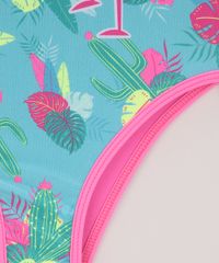 Maio-Infantil-Flamingos-com-Folhagens-e-Protecao-UV50--Verde-Agua-9867353-Verde_Agua_4