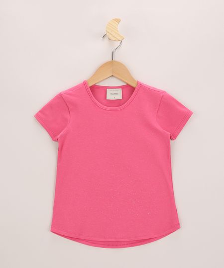 Blusa-Infantil-Basicos-com-Glitter-Manga-Curta-Rosa-9927683-Rosa_1