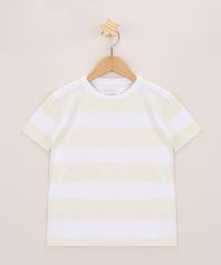Camiseta-Infantil-Listrado-Manga-Curta-Gola-Careca-Amarela-9970171-Amarelo_1